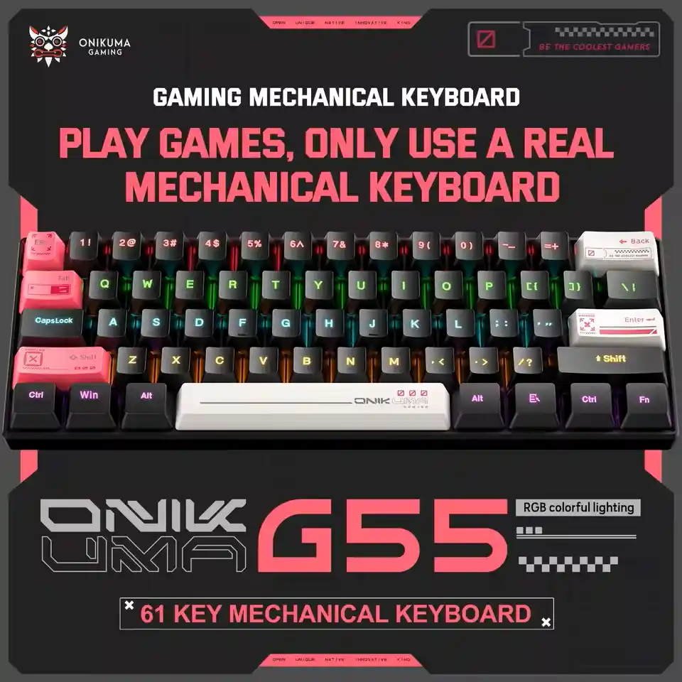 کیبورد مکانیکال اونیکوما مدل G55